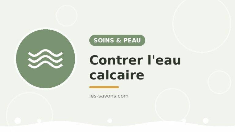 Eau calcaire et peau