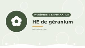 HE de géranium