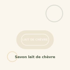Savon au lait de chèvre frais 100 g