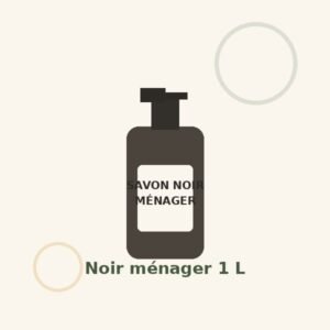 Savon noir ménager liquide 1 L